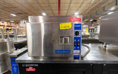 Used Steamer – Counter-Type