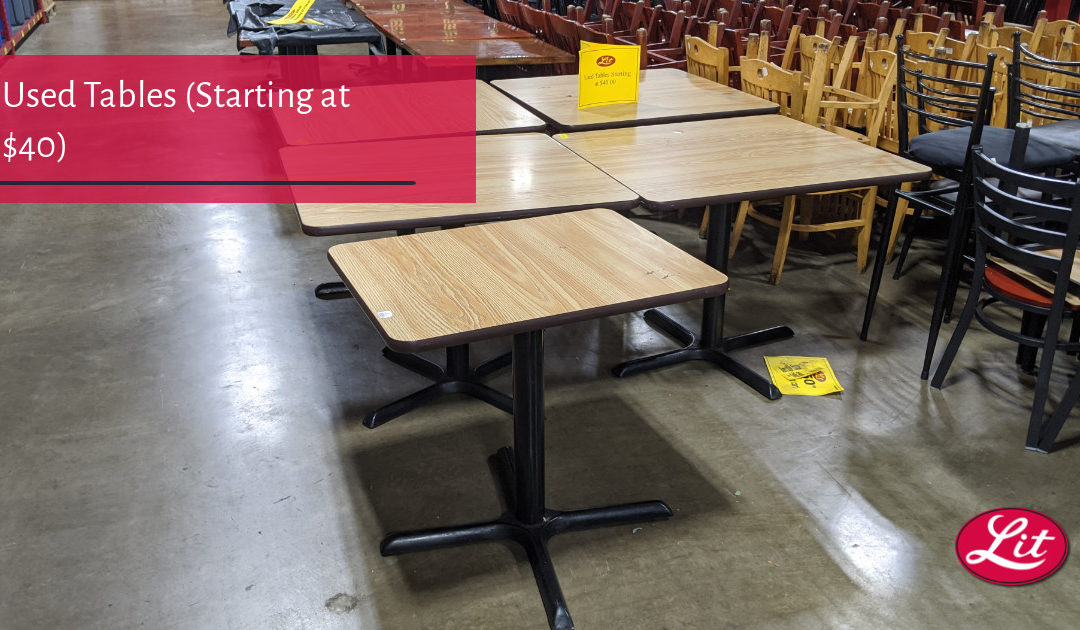 Used Tables