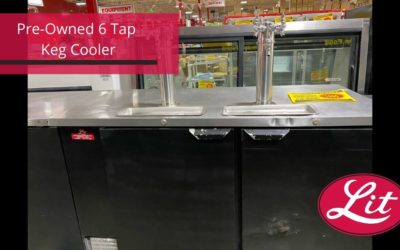 Pre-owned 6 Tap Keg Cooler