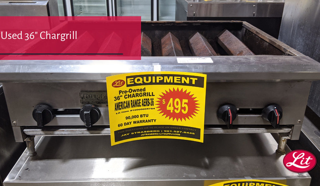 Used 36″ Chargrill American Range