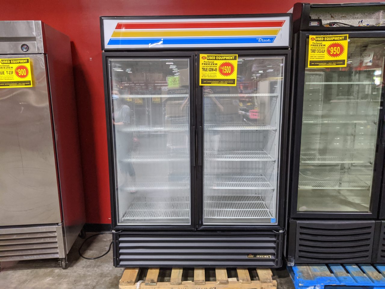 Used Freezer True Lit Restaurant Supply