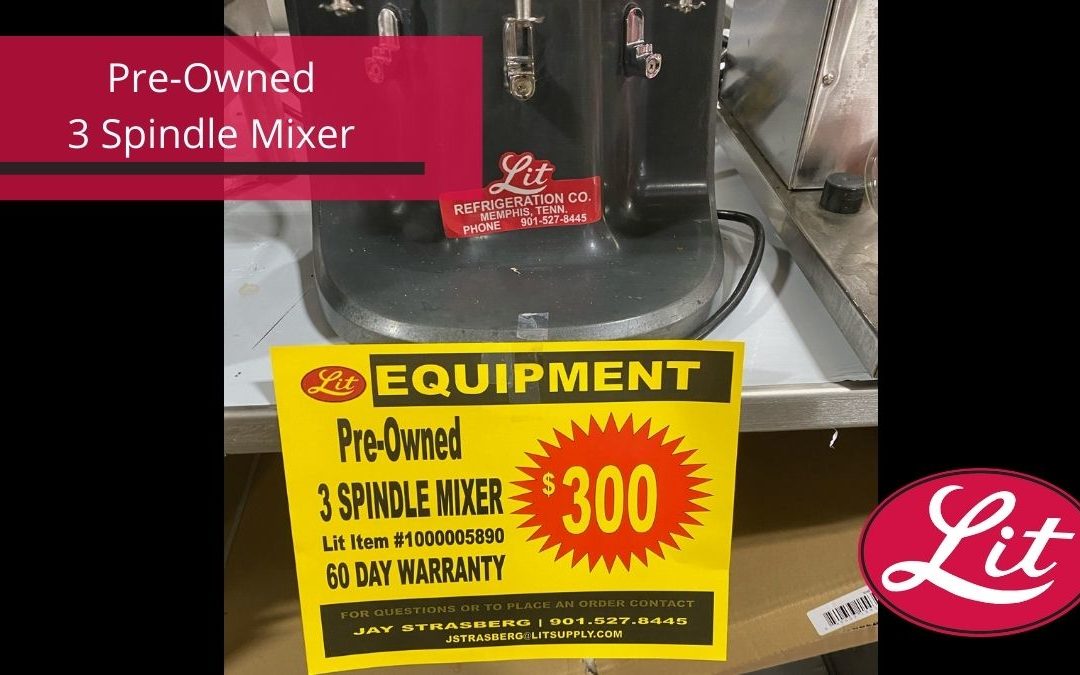 Pre-owned 3 Spindle Mixer