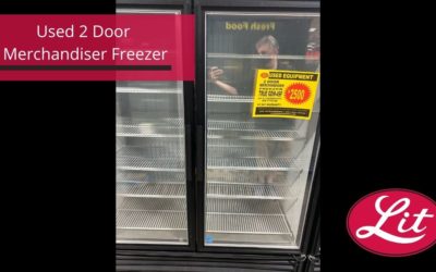 Used 2 Door Merchandiser Freezer