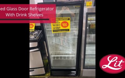 Used Glass Door Refrigerator