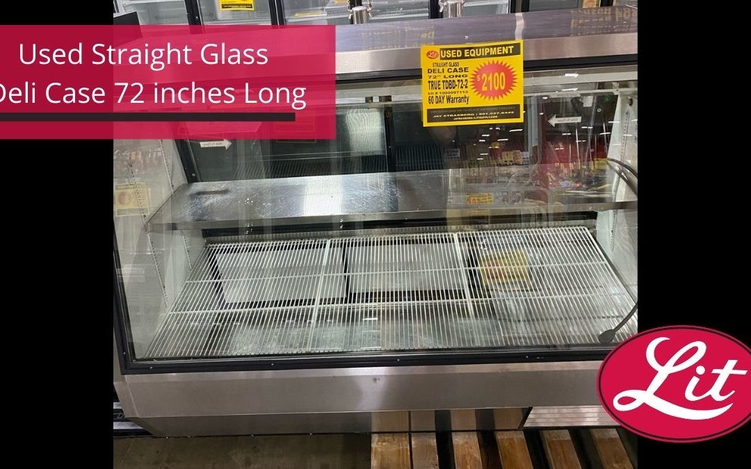 Used Straight Glass Deli Case