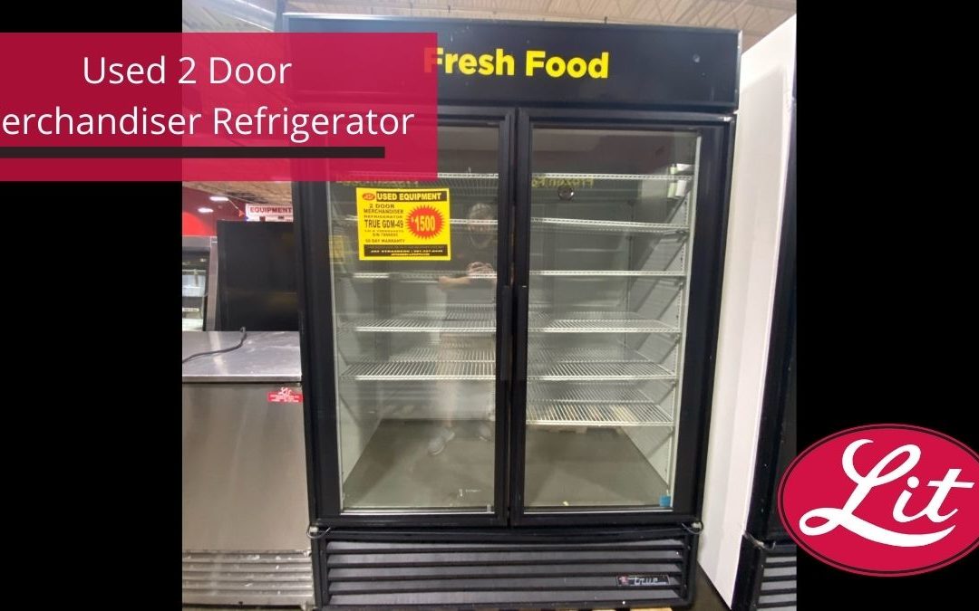 Used 2 Door Merchandiser Refrigerator (58)