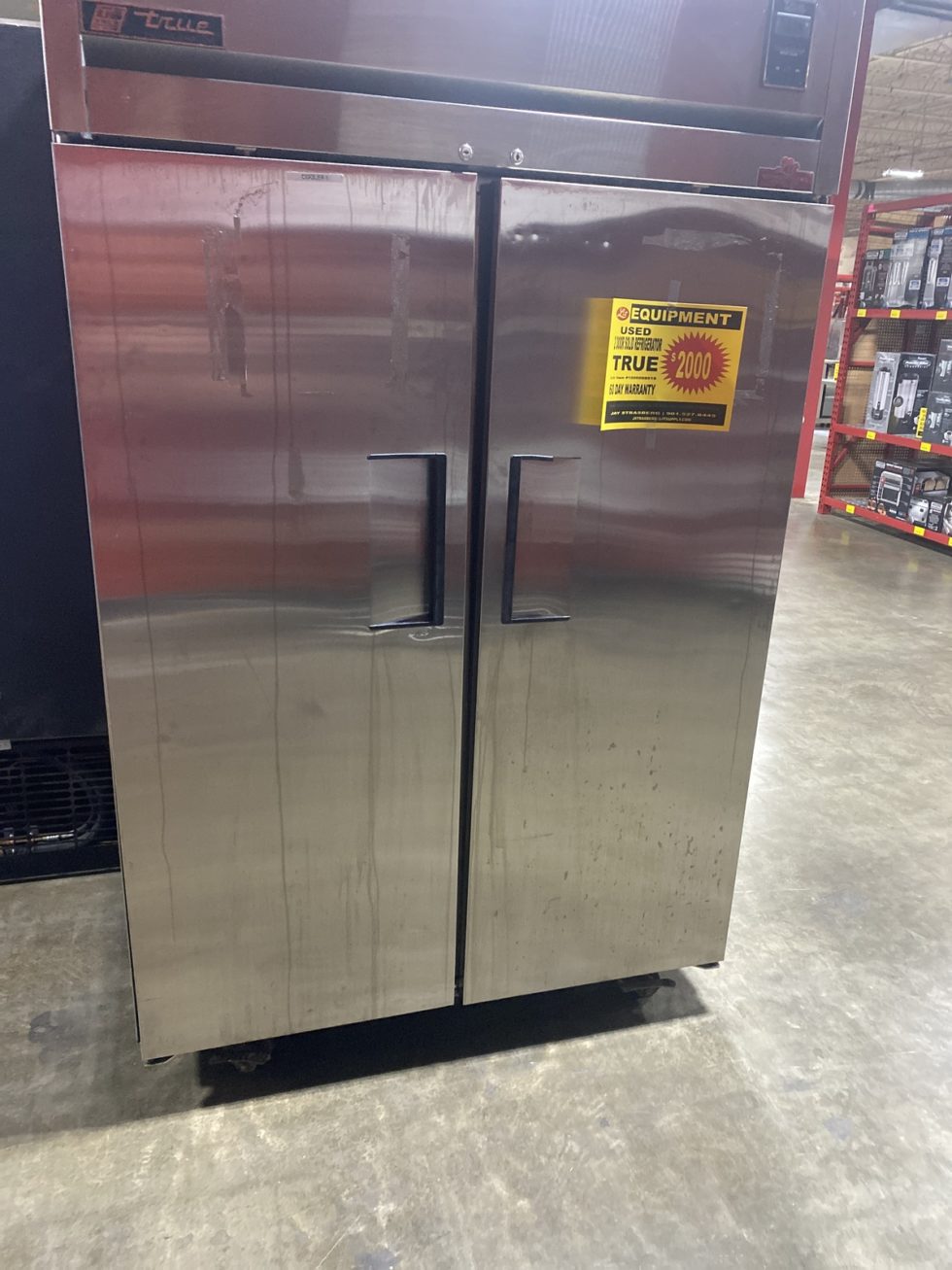 2 Door Refrigerator Lit Restaurant Supply